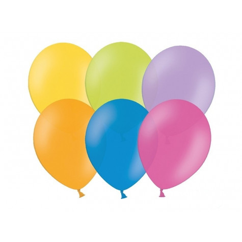 Nafukovací balónky 27 cm - barevné - 50 ks