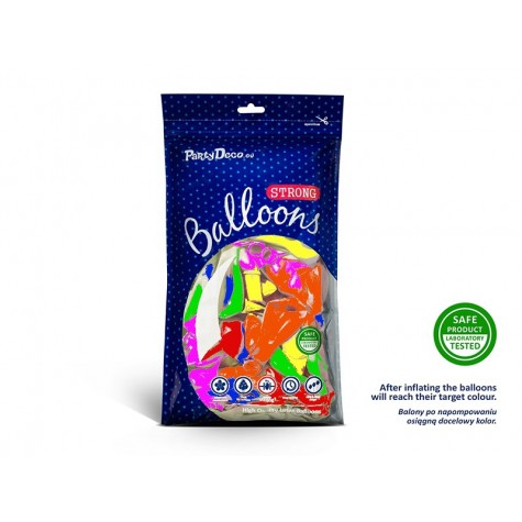 Nafukovací balónky 27 cm - barevné - 50 ks ~ 2