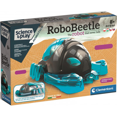 CLEMENTONI Science&Play Robotics: RoboBeetle - robot, který nikdy nespadne