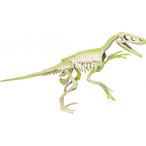 CLEMENTONI Science&Play ArcheoFun: Velociraptor (svítící ve tmě)