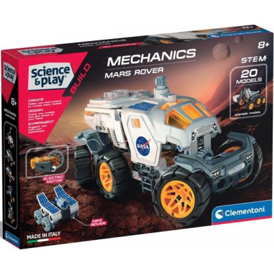 CLEMENTONI Science&Play Mechanická laboratoř NASA Vozítko Mars