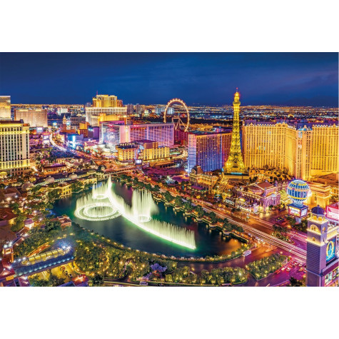 CLEMENTONI Puzzle Las Vegas 6000 dílků ~ 2