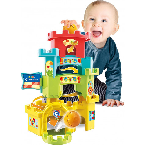 CLEMENTONI BABY Hrad s kuličkovou dráhou ~ 1