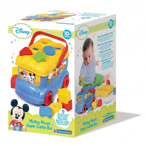 CLEMENTONI BABY Disney Vkládací autobus Mickey ~ 2
