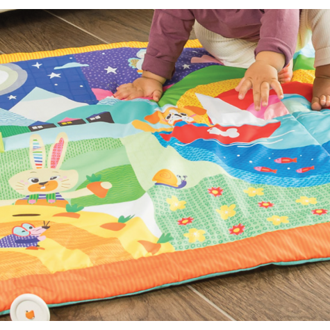 CLEMENTONI BABY For You Měkká podložka na hraní 135x90cm ~ 3