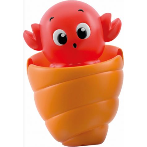 CLEMENTONI BABY Peekaboo Vodní kamarádi: Vykukující krab ~ 1