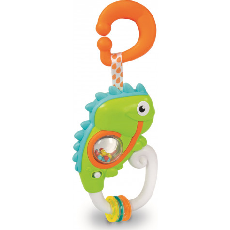 CLEMENTONI BABY Interaktivní chrastítko Veselý chameleon ~ 1