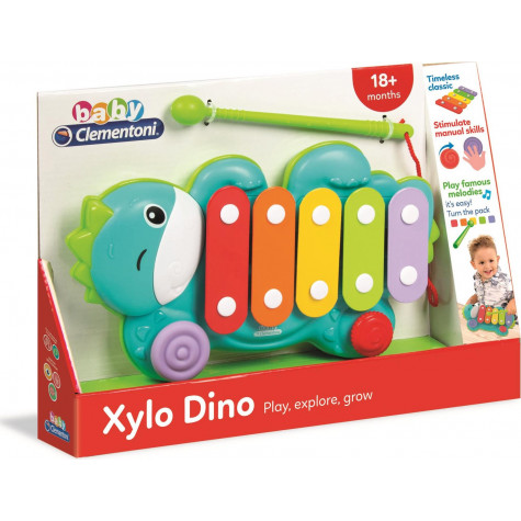 CLEMENTONI BABY Xylofon Dino ~ 1