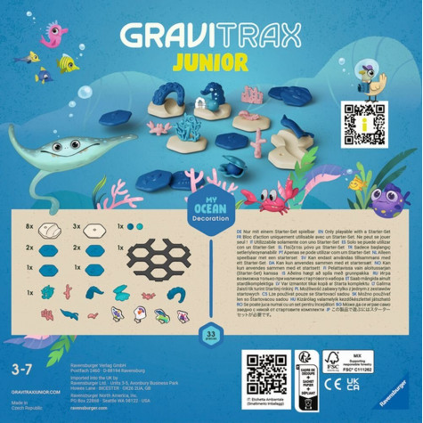 RAVENSBURGER GraviTrax Junior Oceán ~ 3
