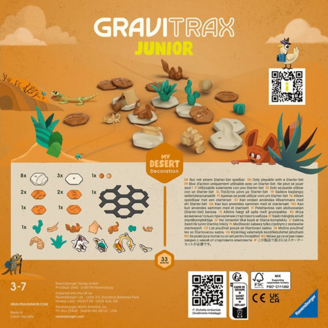 RAVENSBURGER GraviTrax Junior Poušť