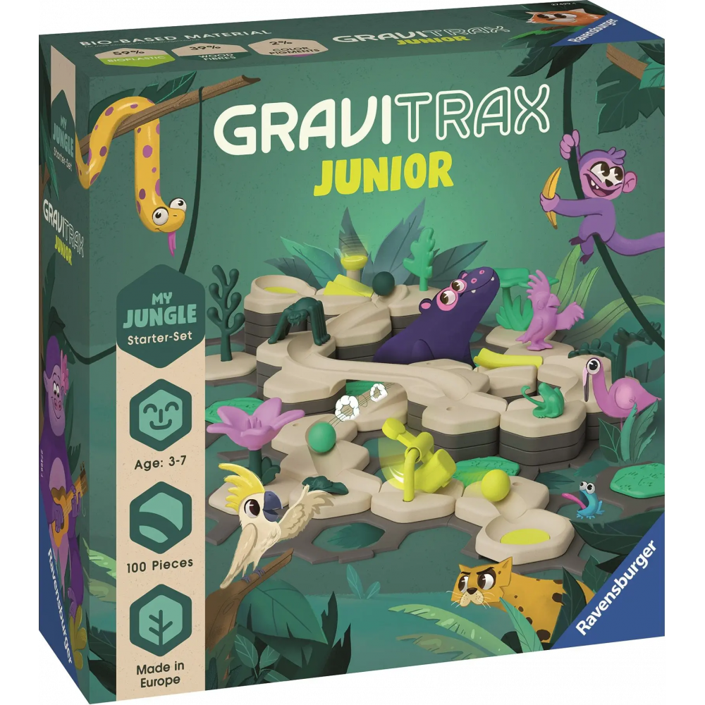 RAVENSBURGER GraviTrax Junior Startovní sada Džungle