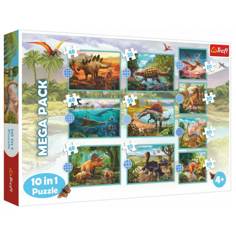 Trefl Puzzle 10v1 Dinosauři ~ 1