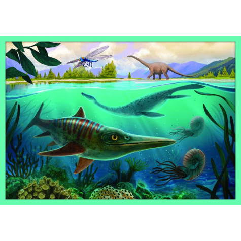 Trefl Puzzle 10v1 Dinosauři ~ 2