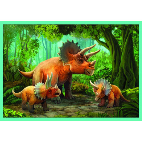 Trefl Puzzle 10v1 Dinosauři