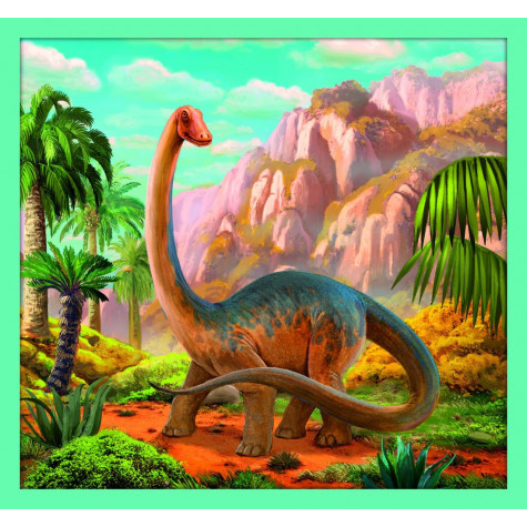 Trefl Puzzle 10v1 Dinosauři