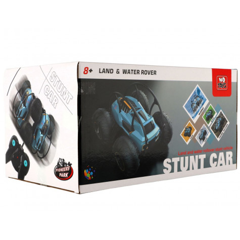 Auto RC kaskadérské otáčecí voděodolné 22cm 24MHz na baterie ~ 2