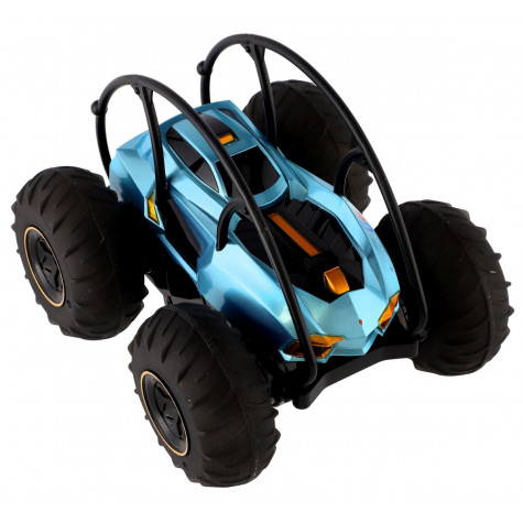 Auto RC kaskadérské otáčecí voděodolné 22cm 24MHz na baterie ~ 6
