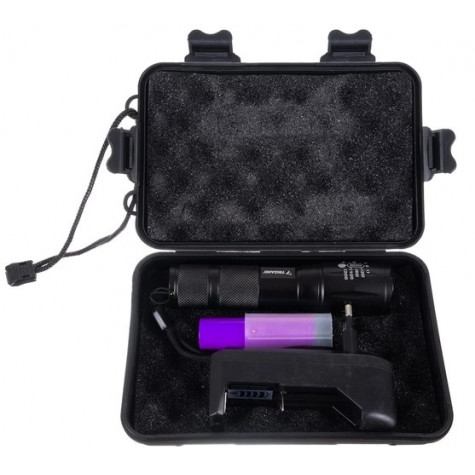 Trizand 21634 Svítilna CREE XPE 5W Zoom s UV světlem ~ 6