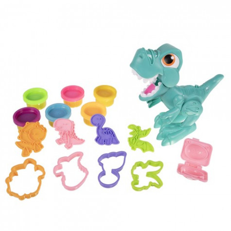 Kruzzel 22775 Sada na vytlačování modelíny - Dinosaurus ~ 2