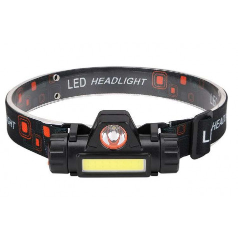 Trizand 18371 USB LED Svítilna 4v1 čelovka ~ 4
