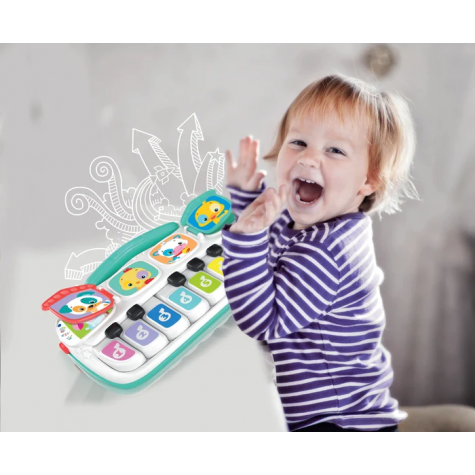 CLEMENTONI BABY Interaktivní piano se zvířátky se světly a zvuky ~ 3