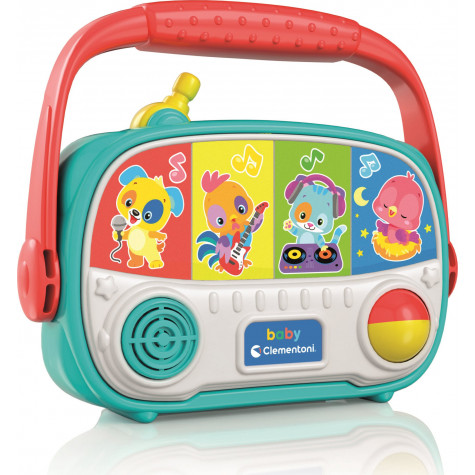 CLEMENTONI BABY Interaktivní rádio se světly a zvuky ~ 1