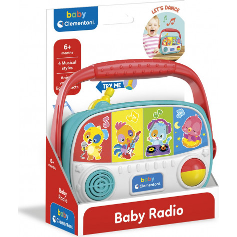 CLEMENTONI BABY Interaktivní rádio se světly a zvuky ~ 2
