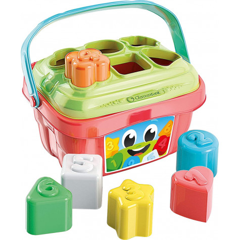 CLEMENTONI BABY Kyblík na třídění tvarů ~ 1