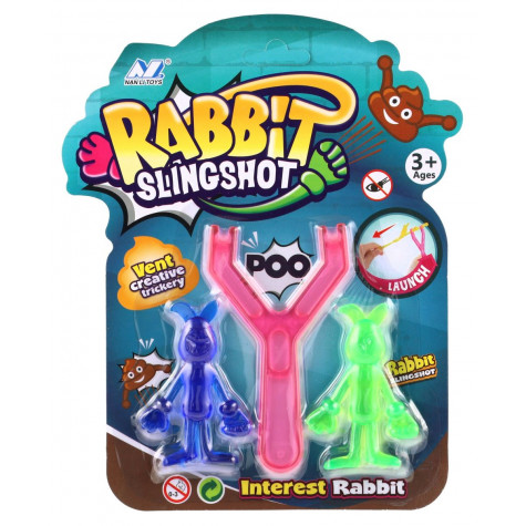 Teddies Prak zvířátko sliz 2ks silikon na kartě ~ 2