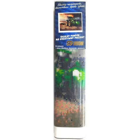 Norimpex Diamantový obrázek malování 30x40cm - Traktor ~ 3