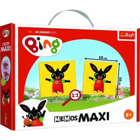 TREFL Maxi pexeso Králíček Bing ~ 2