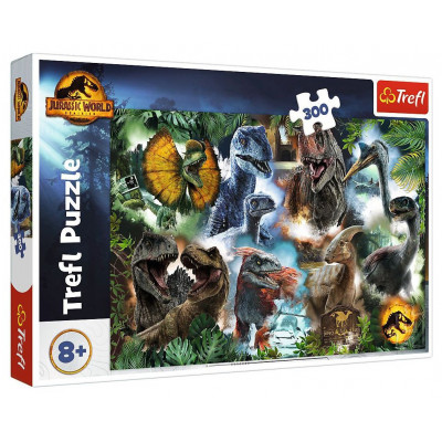 Trefl Puzzle Jurský svět: Nadvláda 300 dílků