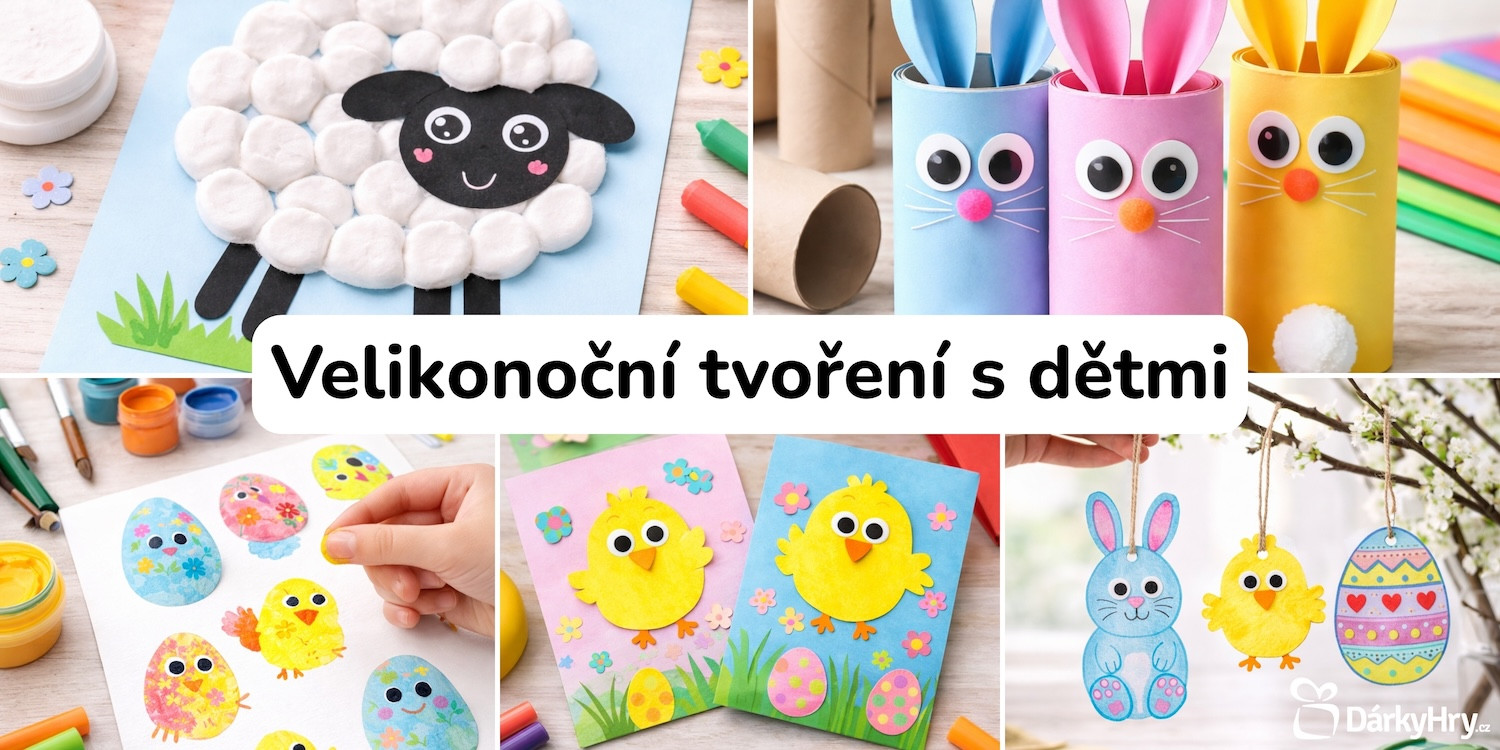 Velikonoční tvoření s dětmi: 5 jednoduchých návodů, které zvládnete doma