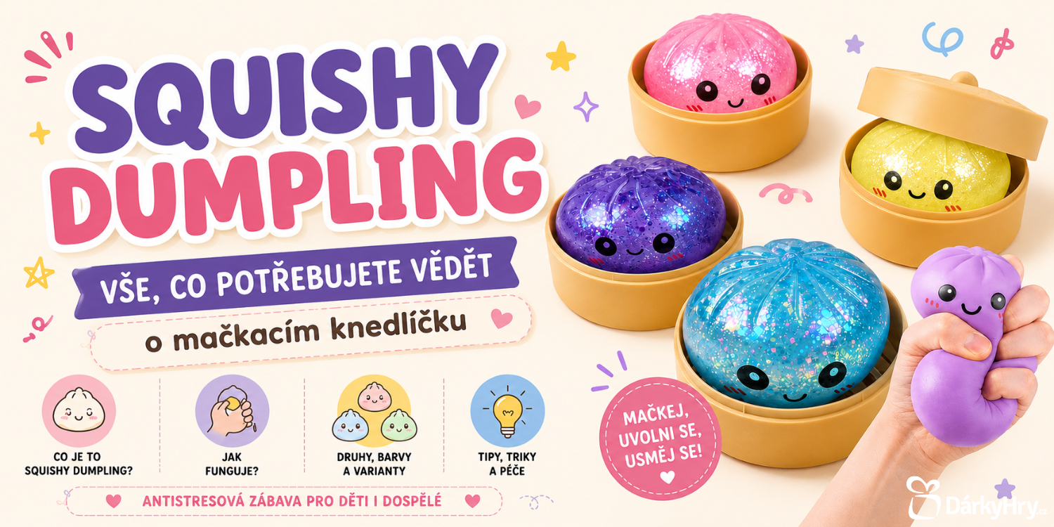 Squishy Dumpling: Vše, co potřebujete vědět o mačkacím knedlíčku