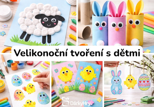 Velikonoční tvoření s dětmi: 5 jednoduchých návodů, které zvládnete doma