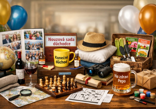 Dárky k odchodu do důchodu: 5 originálních tipů