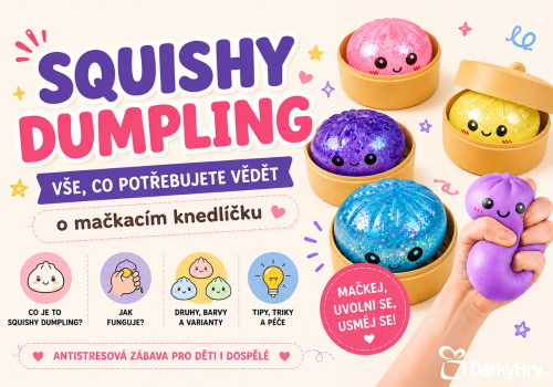 Squishy Dumpling: Vše, co potřebujete vědět o mačkacím knedlíčku