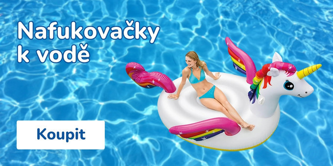 Nafukovačky k vodě